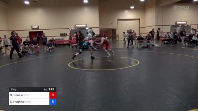 61 kg Rnd Of 32 - Dean Houser, Steller Trained Wrestling vs Cael Hughes, Cowboy RTC