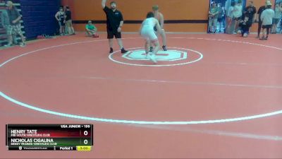 195 lbs Cons. Round 2 - Henry Tate, Mid South Wrestling Club vs Nicholas Cigalina, Dendy Trained Wrestling Club