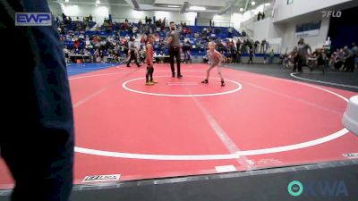 55 lbs Round Of 16 - Coy Clarke, Sallisaw Takedown Club vs Logan Ponce, Hilldale Youth Wrestling Club