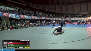 215 lbs Placement (4 Team) - Ryan Watson, Cox vs Wyatt Bush, Grundy