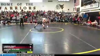 220 lbs Quarterfinal - Marshal Schlader, Rockford vs Landon Pratt, Nashua-Plainfield