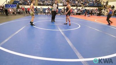 120-131 lbs Rr Rnd 1 - Eli Rowe, Grove Takedown Club vs Hazen Crank, R.A.W.