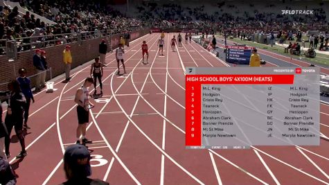 High School Boys' 4x100m Relay, Prelims 16
