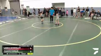 65 lbs Round 1 - Lanikai Ostermiller, Pioneer Grappling Academy vs Madison Kuebler, Soldotna Whalers Wrestling Club