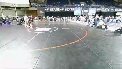 70 lbs 5th Place Match - Lucas Johnson, Blaine Barracudas Wrestling Club vs Jaeger Salcedo, Punisher Wrestling Company