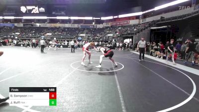 192 lbs Final - Brody Sampson, CIWC Team Intensity vs Jacob Ruff, Purler Wrestling Academy