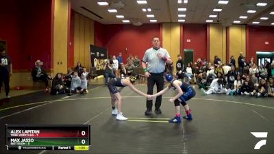 75 lbs Round 3 (6 Team) - Max Jasso, Riot Room vs Alex Lapitan, Tribe Wrestling