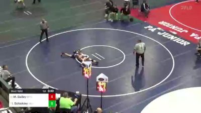 103 lbs Consi Of 8 #2 - Matthew Dailey, Bethlehem Catholic vs Izaya Schickley, Halifax