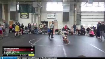 64 lbs Finals (2 Team) - Shaefer Hoffman, PA Alliance Blue vs Dominic Schuman, Mat Assassins
