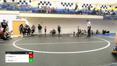 49 lbs Semifinal - Hudson Waag, Keystone Wrestling Club vs Vincent Burgo, Team Tulsa Wrestling Club