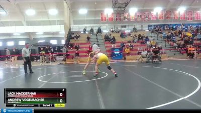 174 lbs Cons. Round 3 - Andrew Vogelbacher, Millersville vs Jack Mackiernan, American International