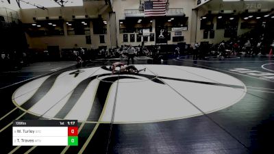 139 lbs Quarterfinal - Walker Turley, St. Christopher's School vs Tyler Traves, Mountain View