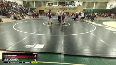 235 lbs Round 1 - Kd Obtinario, W. F. West (Girls) vs Emily Johnson, North Thurston (Girls)