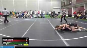 132 lbs Round 2 (4 Team) - Gavin Cotton, Montana Maroon vs Cael Meyer, All Stars