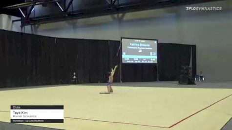 Taya Kim - Clubs, Premier Gymnastics - 2021 USA Gymnastics Championships