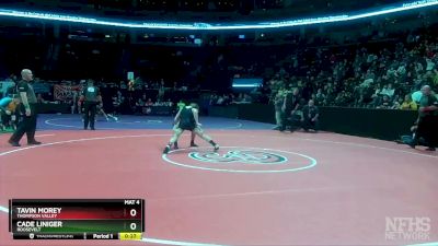 113-4A Cons. Round 1 - Tavin Morey, Thompson Valley vs Cade Liniger, Roosevelt