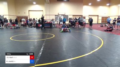 100 kg Rnd Of 16 - Dave Hart, Colorado vs Karl Junitz, ISI Wrestling Club