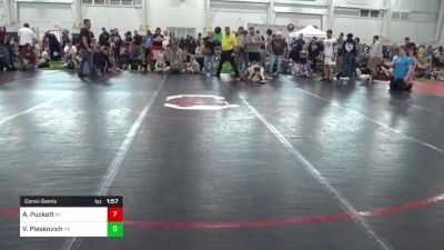 55-B lbs Consolation - Aj Puckett, MI vs Victor Pleskovich, PA