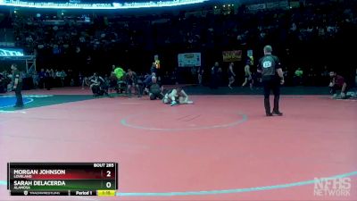 110 lbs Semifinal - Morgan Johnson, Loveland vs Sarah DeLaCerda, Alamosa