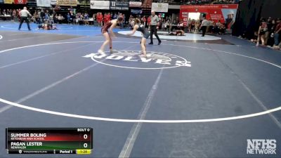 120G Champ. Round 1 - Pagan Lester, Newhalen vs Summer Boling, Ketchikan High School