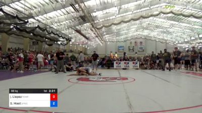 86 kg Round Of 32 - Josh Llopez, Rampage vs Shane Mast, Golden Pride Wrestling Club