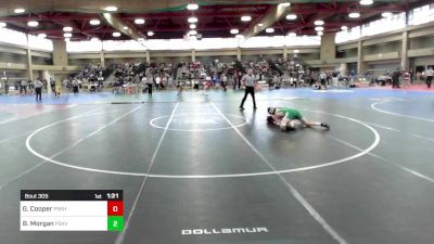 113 lbs Quarterfinal - Gary Cooper, Pascack Hills vs Brayden Morgan, Pascack Valley