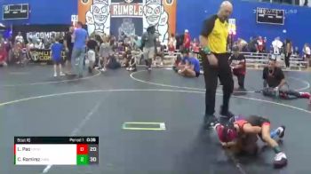 44 lbs Finals (8 Team) - Liam Pao, Untouchables Purple vs Camila Ramirez, ARES Black