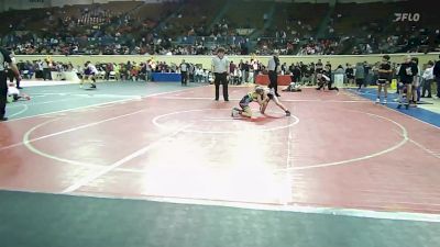 68 lbs 5th Place - Graham Sandoval, Ponca City Wrestling vs Chase Burrows, Chickasha Wrestling