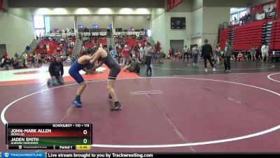 110 + 115 Cons. Semi - John-Mark Allen, Ironclad vs Jaden Smith, Auburn Takedown