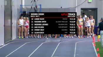 Women's 3k, Heat 4 - Allie O Runs 8:54!