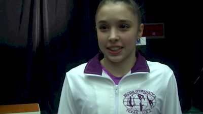 Irina Alexeeva On AA Win With New Skills - 2016 WOGA Classic