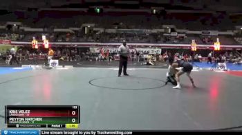 132 lbs Friday 8:30pm - Kris Velez, Landstown vs Peyton Hatcher, Staunton River