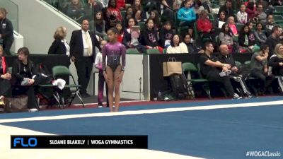 Sloane Blakely - Floor, WOGA - 2016 WOGA Classic