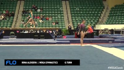 Irina Alexeeva - Floor, WOGA - 2016 WOGA Classic