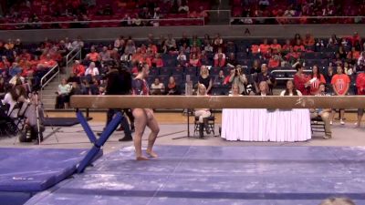 Caitlin Atkinson - Beam (9.925), Auburn - Auburn VS Alabama