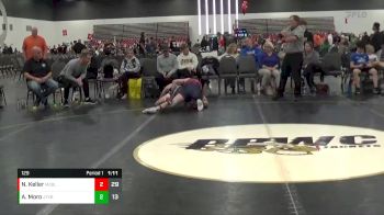 129 lbs Placement Matches (8 Team) - Nate Keller, M2 Blue (NJ) vs Andrew Moro, Junior Terps Xtreme (MY)