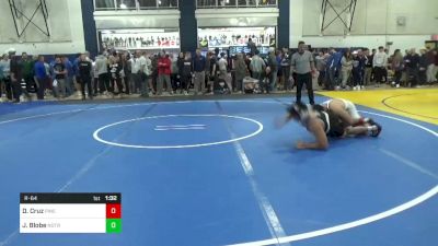 215 lbs R-64 - Dante Cruz, Pine Richland vs Jared Blobe, Notre Dame GP