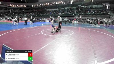 55 lbs Round Of 32 - Aiden Castaldo, West Windsor Wolverines vs Beau Meissner, Washington Y