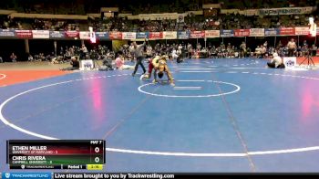 149 lbs Finals (2 Team) - Ethen Miller, University Of Maryland vs Chris Rivera, Campbell University