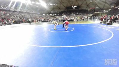 3A 132 lbs 5th Place Match - Braxton Smith, Mead vs Keaton Mayernik, Stanwood