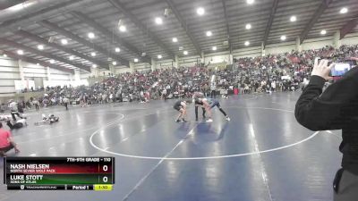 110 lbs Cons. Semi - Nash Nielsen, North Sevier Wolf Pack vs Luke Stott, Sons Of Atlas