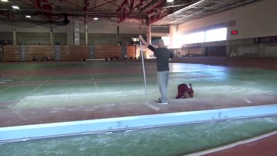 Ashton Eaton: Long Jump & Hurdle Work Before Millrose