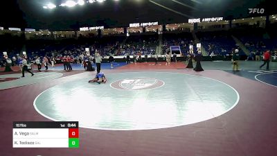 157 lbs Round Of 64 - Angel Vega, Salem vs Kevin Todisco, Salem, NH