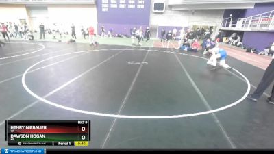 152 lbs Cons. Round 3 - Dawson Hogan, KS vs Henry Niebauer, WI