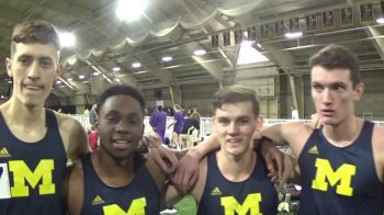 Michigan break DMR school record with huge 927 performance