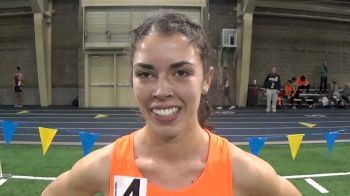 Savannah Camacho after breakthrough performance in 800m