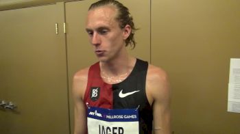 Evan Jager says he is getting his ass kicked at practice with so many great athletes on the team