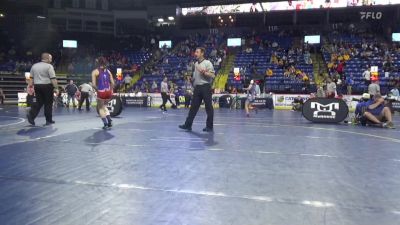 110 lbs Consy 5 - Taylor Yablonski, Delaware Valley vs Koralyz Luyando, Pocono Mountain West