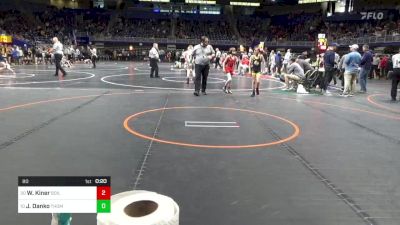 80 lbs Rd 5 - Consi Of 8 #2 - Wyatt Kiner, Boiling Springs vs James Danko, Thomas Jefferson