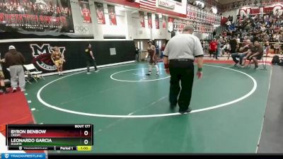 126 lbs Cons. Round 1 - Byron Benbow, Crespi vs Leonardo Garcia, Duarte